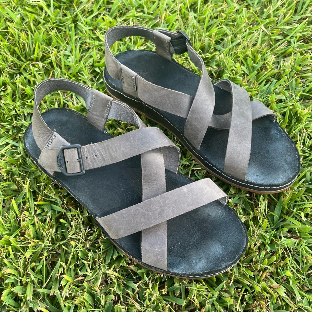 Chaco Wayfarer Sandals Tornado Size 9 Comfort Leather Shoes Buckle